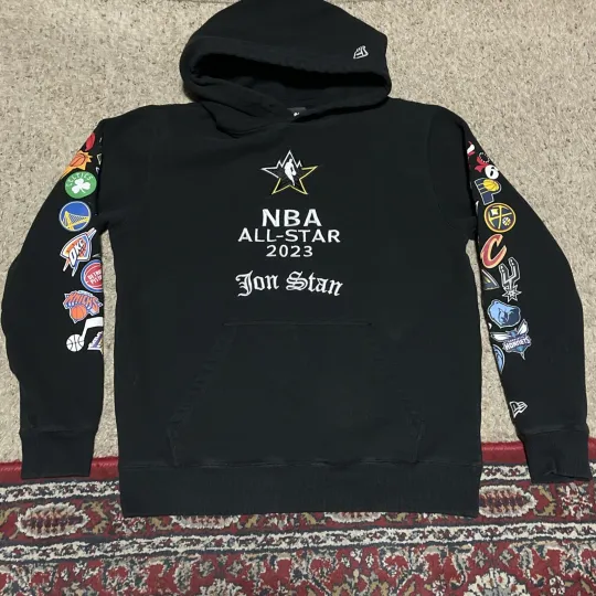 New Era NBA 2023 All-Star Game Rare Jon Stan Hoodie Men Medium Hoodie