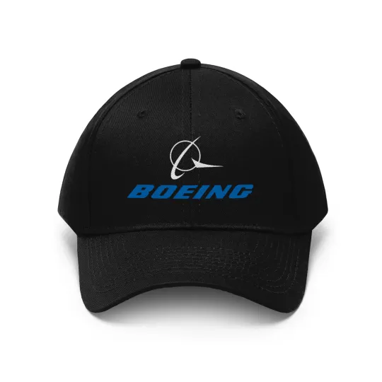 Boeing American Aircraft Black Baseball Cap