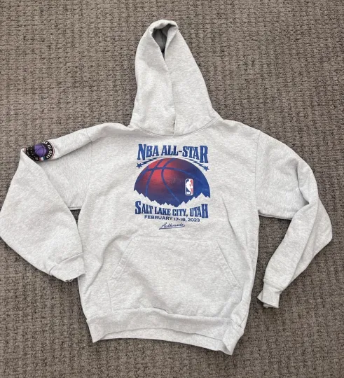 NBA All Star Game Utah Hoodie Size Large