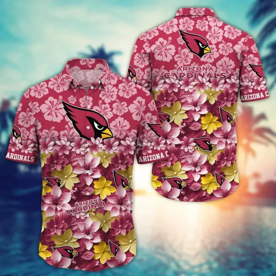 Discover Arizonna Football Floral Sunset Hawaiian, Gift For Fans, Gift For Friends