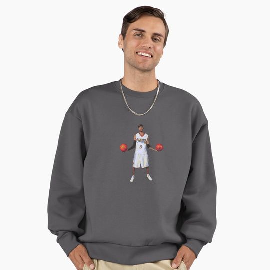 Allen Iverson Premium Oversized Sweatshirt