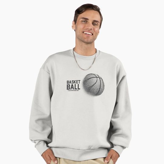 Discover Basket ball tournament Premium Oversized Sweatshirt