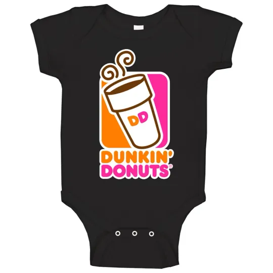 Dunkin Donuts Fast Food 3D Baby One Piece
