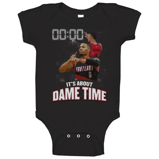 Discover Damian Lillard 3D Onesie - Baby Basketball Bodysuit
