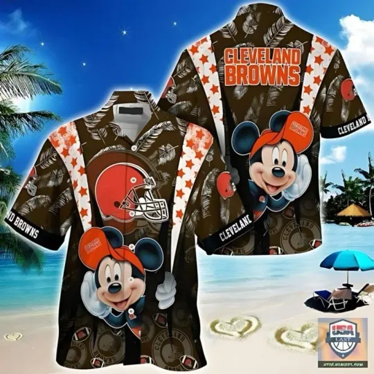 Cleveland Football Magic Island Hawaiian, Gift For Fans, Gift For Friends