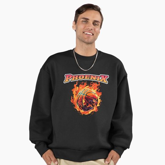 Discover Phoenix Basketball Premium Oversized Sweatshirt