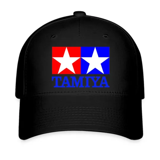 Discover Tamiya Black Twill Baseball Cap