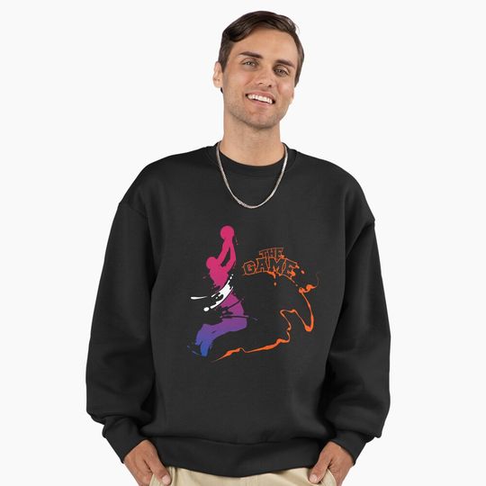 Discover The Game basketball Premium Oversized Sweatshirt