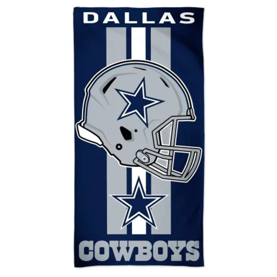 Discover Dallas Cowboys Beach Towel 30x60 Bath Swim Pool Outdoor Towel by Wincraft