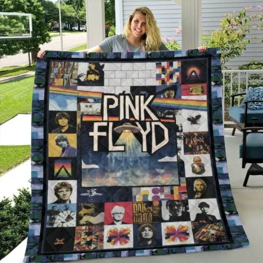 Discover Pink Floyd Quilt Blanket for Home & Living