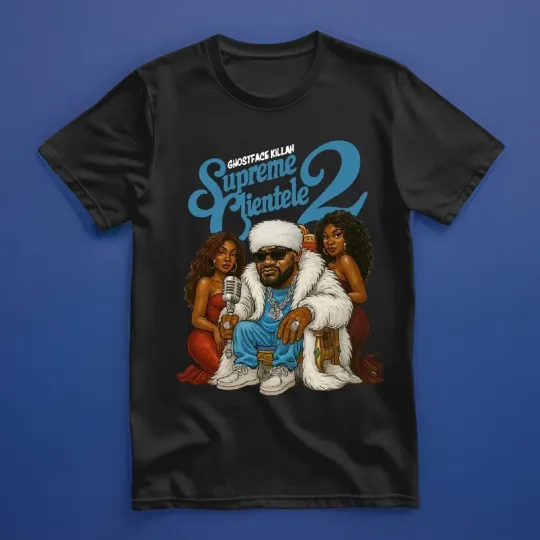 Discover Ghostface Killah SupremeClientele2 Collection Merch S-5xL 2025 New!!