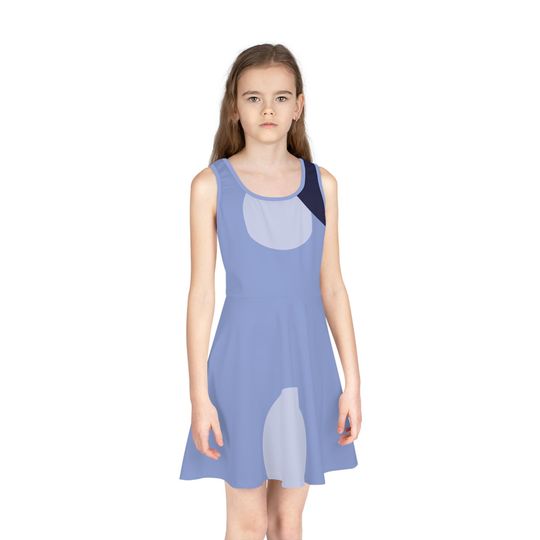 Discover Blue Pup Girls Skater Dress, Aussie Pal Disneybound Costume