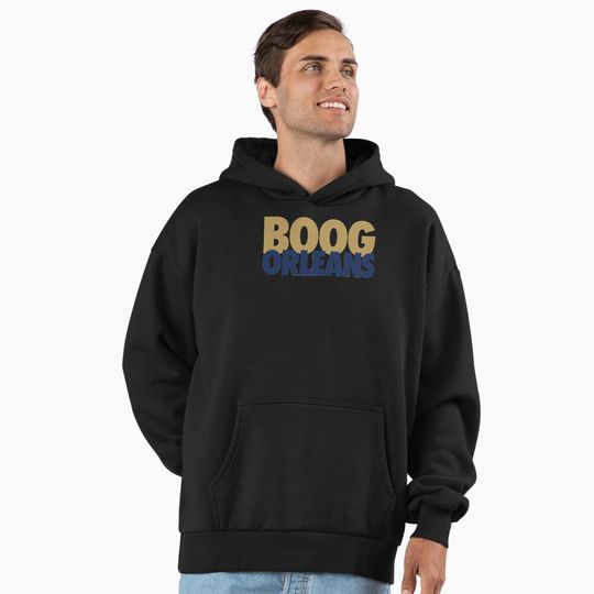 Discover Boog Orleans (Gold/Blue) Premium Oversized Hoodie