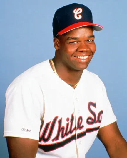 1990 Chicago White Sox FRANK THOMAS Glossy 8x10 Photo Baseball Print Poster