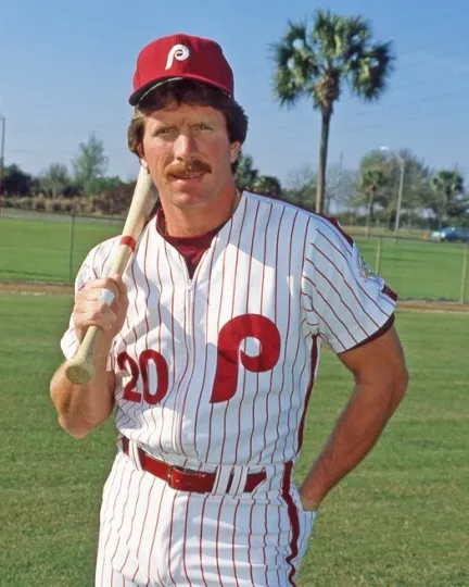 1984 Philadelphia Phillies MIKE SCHMIDT Glossy 8x10 Photo Baseball Print Poster