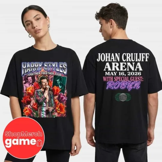 Discover Harry Together Together Tour May 16 2026 Johan Cruijff ArenA Ams Shirt