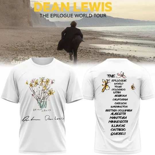 Discover De-an Le.wis 2 Sides The Epilogue World Tour 2026 Shirt Unisex