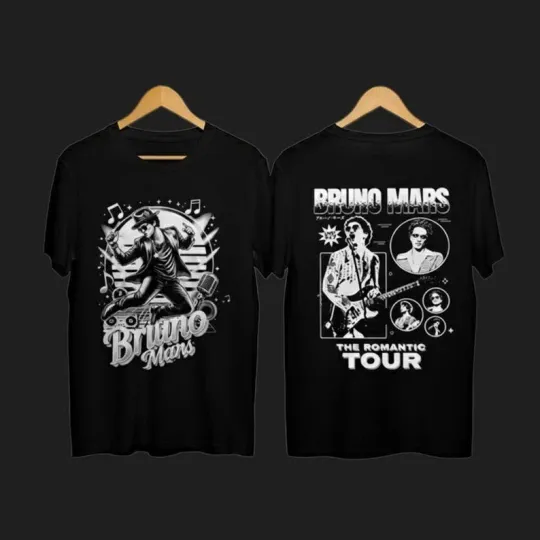 Discover Retro Romantic Concert  With 2026 World Tour Dates Unisex T-shirt