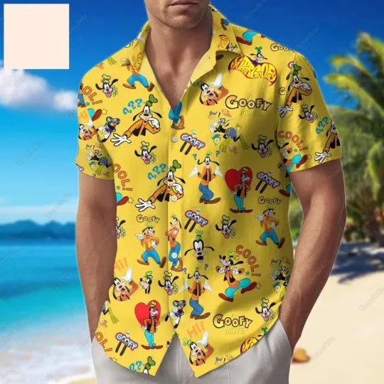 Discover Disney Goofy Summer Trip Hawaiian Shirt