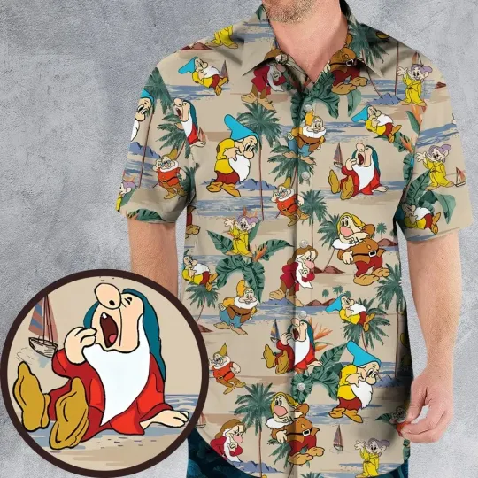 Discover 7 Dwarfs Hawaiian Shirt, Unisex Adults