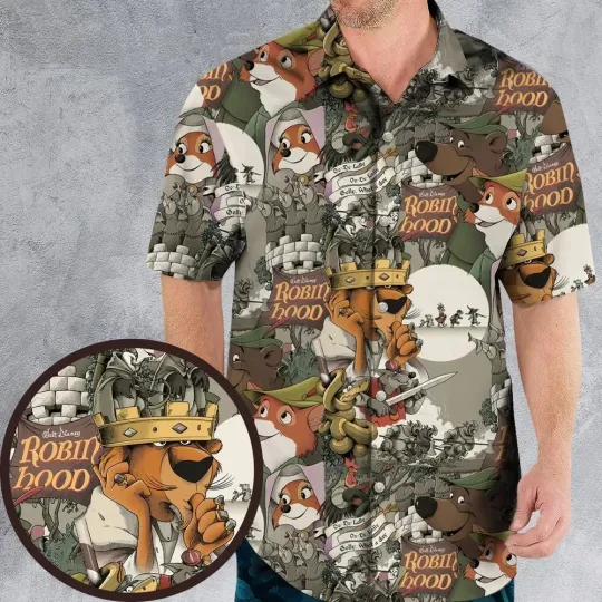 Discover Fox and friend Hawaiian Shirt, Unisex Adults