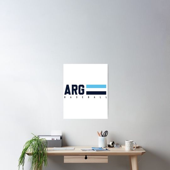 Discover ARGENTINA BASEBALL TEAM Poster