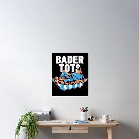 Discover Harrison-Bader Philly Bader Tots Poster