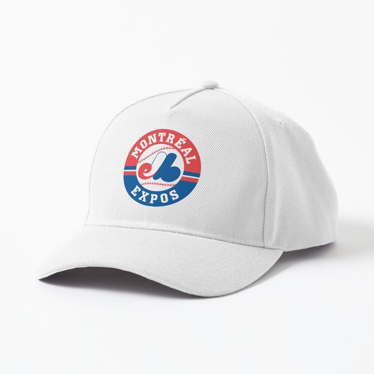 Discover Montreal Expos Primary Logo Cap