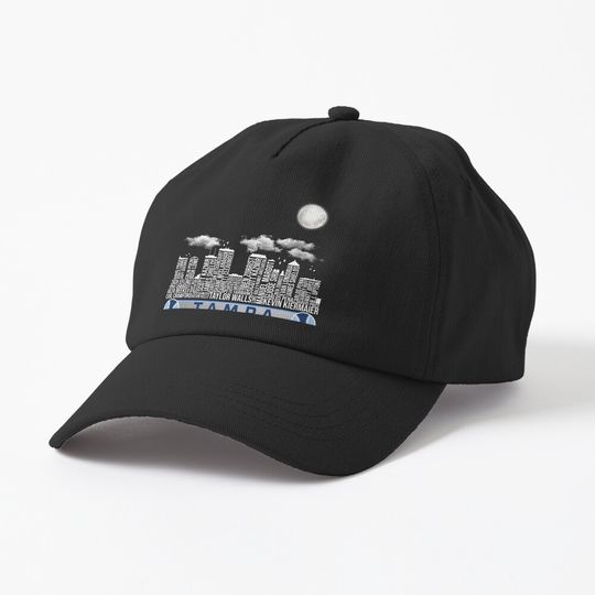 Discover The legends that make up the history of Tampa City skyline baseball Cap