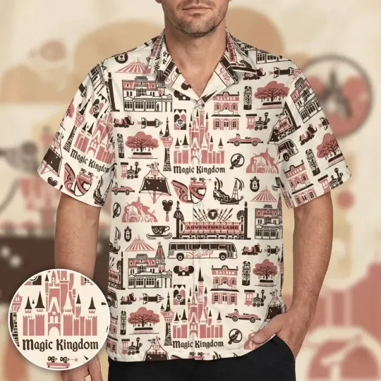 Discover Magic Kingdom Hawaiian Shirt, Unisex Adults