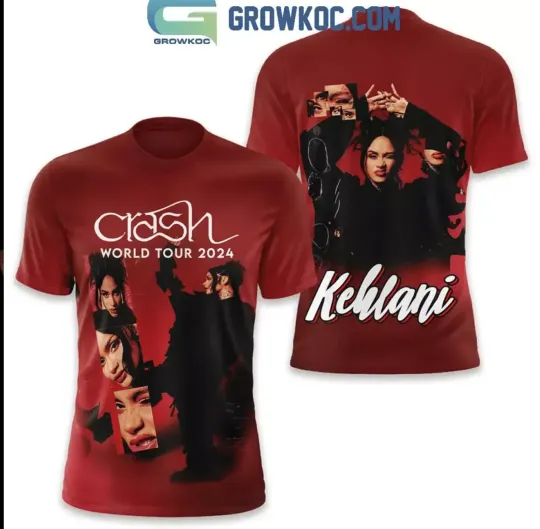 Discover Kehlani Crash World Tour 3D T-Shirt