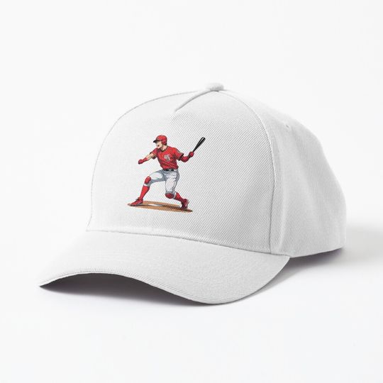 Discover Red team Baseball Hitter  Cap