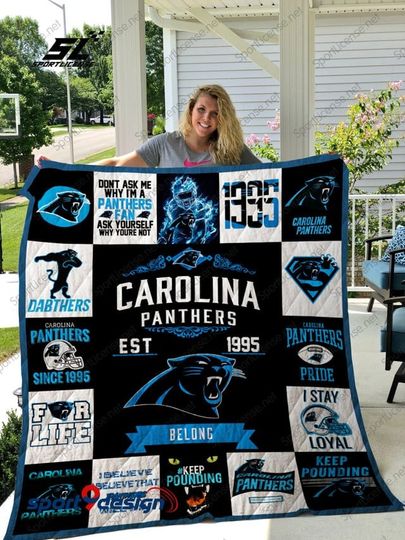 Carolina Panthers Blanket, Gift For Fans