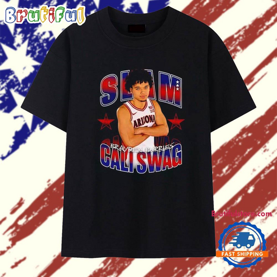Discover Brayden Burries Slam cali swag Arizonna Wildcats T Shirt