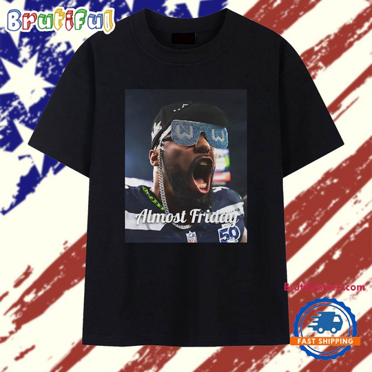 Discover Leonard Williams Glasses Seahawks Almost Friday T Shirt