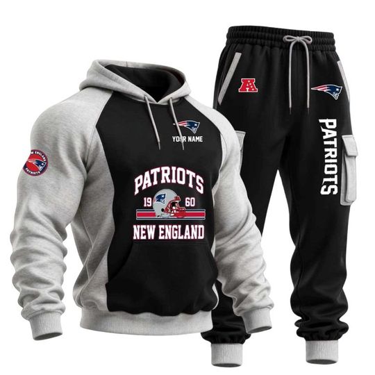 Discover New England Patriots 1960 Hoodie Jogger Set