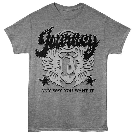 Journey Any Way You Want It Graphite Heather T-Shirt