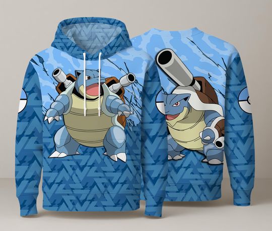 Discover Leviathan Hoodie, Blue Graphic Hoodie, Kawaii Unisex Sweatshirt, Cute Crewneck Pullover, Funny Cozy Hoodie, Leviathan Shirt Gifts