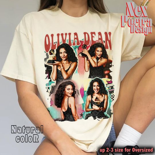Discover Grammy Winner Olivia Dean T-Shirt, Vintage Olivia Dean Graphic Tee