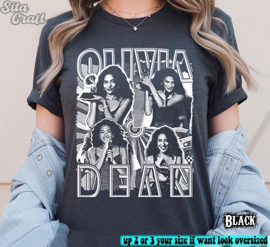 Discover Grammy Winner Olivia Dean T-Shirt, Vintage Olivia Dean Graphic Tee
