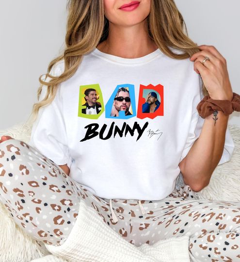 Discover Bad Bunny Grammy T-Shirt, Bad Bunny Fan Tee