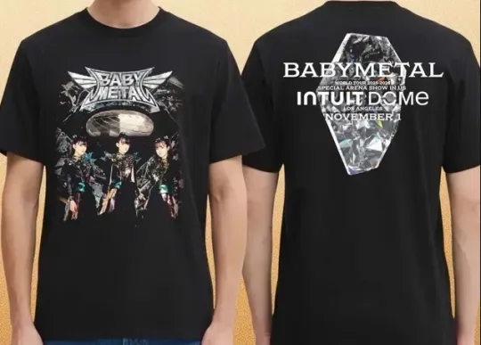 BABYMETAL Exclusive LA World Tour 2025-2026 T-Shirt