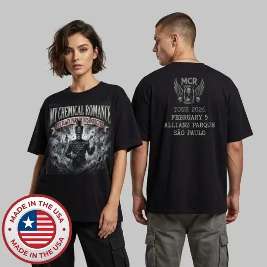 My Chemical Romance Long Live The Black Parade Tour February 5 2026 T-SHIRT
