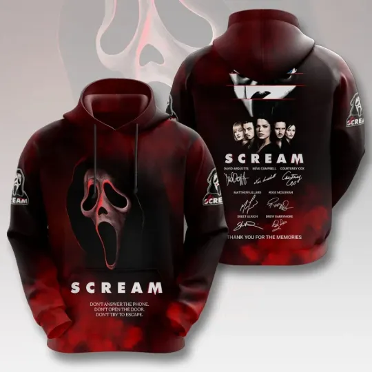 Discover Scream 3D Apparel Hoodie
