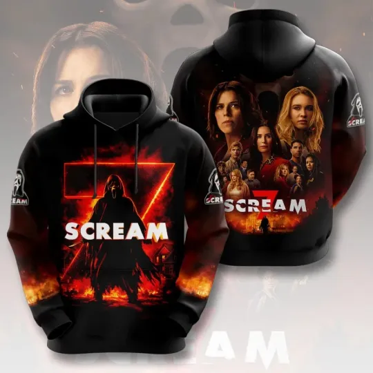 Scream 3D Apparel Hoodie