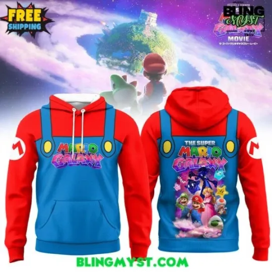 Discover Super Mario Galaxy Movie Special Edition Hoodie 3D