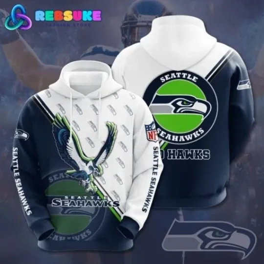 Seattle Seahawk Team 3D Unisex Hoodie Fan Gift
