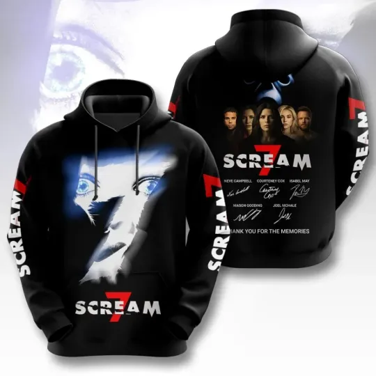 Scream 30th Anniversary 3D Apparel Hoodie