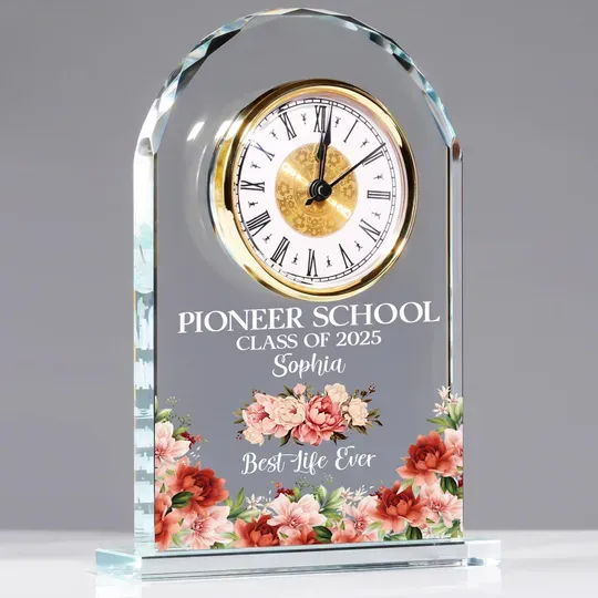 Personalized JW Pioneer Acrylic Clock Plaque, Class Of 2025, Pioneer Service School Graduation Gift, JW Keepsake Plaque
