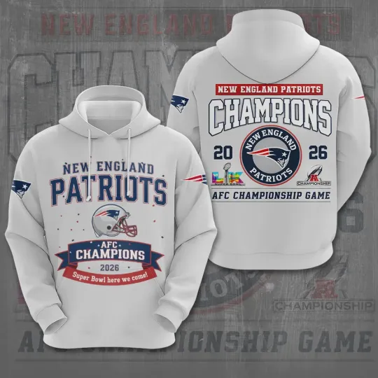 Discover Patriots Champions 2026 3D Apparel